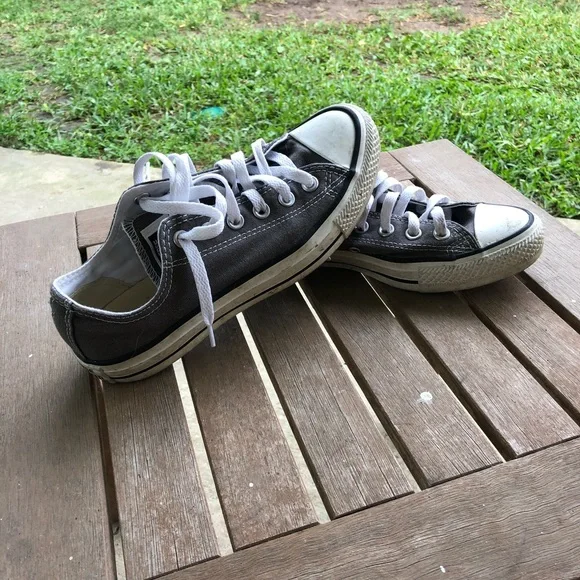 Converse All Star Low Top GREY - Picture 2 of 4